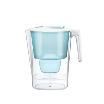 Activated Carbon Water Filter Pitcher 3.6L 1 Pot 1 Filter BPA Free Water Purifier For Kitchen Home Drinking Water Filtration