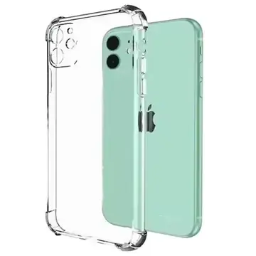 Clear Phone Case For iPhone 11 12 13 14 15 16 Pro Max Mini 16E 7 8 Plus Xr Xs SE 2020 2022 Silicone Soft Transparent Cover