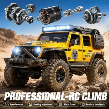 SG206 MAX/PRO 1:20 RC Off-Road Truck Brushless Crawler 2.4G Remote Control 4WD Climbing Car LED Lights Waterproof Toy for Adults