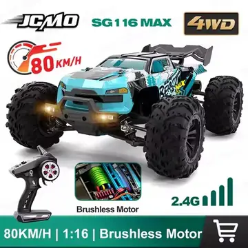 SG116MAX 80KM/H High Speed RC Car Brushless 4WD Off-Road Drift Remote Control Car 1:16 Professional Racing Cars SG116PRO 40KM/H