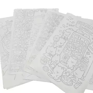 25-Page Set of Random Drawing Templates For Stress Relief, Pen Control,Line Practice, Tracing,Improve Focus & Observation Skills