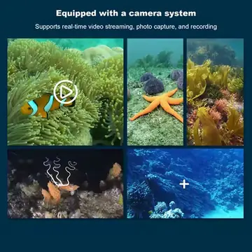 RC Boat with Camera 6 CH Waterproof Remote Control Boat App Control Real-Time Photography Toys for Adults & Kids Birthday Gift