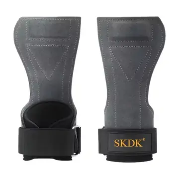 Anti-Slip Gym Gloves Palm Guards Wrist Straps Protector Weightlifting Workout Gloves Anti-callus Grip Fitness Training Equipment