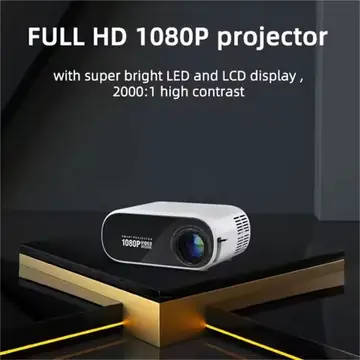 Wifi Mini Projector Projector Portable Home Theater Sync Screen Supported 1080P