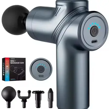 LEERCON Massage Gun Fascia Deep Muscle Relax Body Neck Massager Electric Fitness Equipment Noise Reduction Male Female
