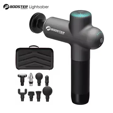 Booster Massage Gun Electric Neck Massager 7.4V Smart Hit Fascia Gun for Body Massage Relaxation Fitness Electric Muscle Massag