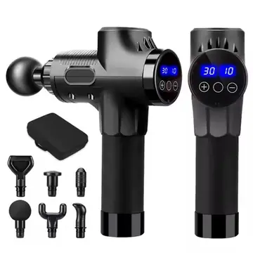 Massager Body Neck Back Deep Tissue Muscle Relaxation Pain Relief Fitness Fascial Massage Gun Electric Percussion Pistol