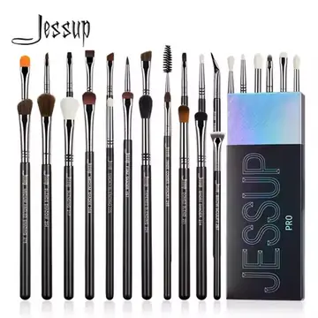 Jessup Eye Makeup Brushes Set,Professional Makeup Brush,Synthetic Eye Blending Brush Eyeshadow Brush Eyebrow Crease Shader T341