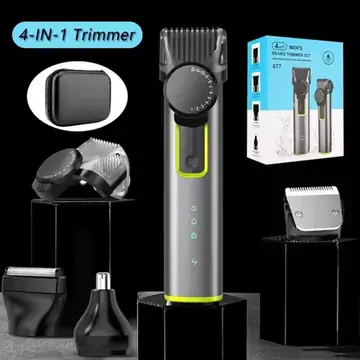 Beard Trimmer for Men Adjustable Hair Clipper Electric Cordless Kit Waterproof Professional Barber Set Mens Mustache Trimmers