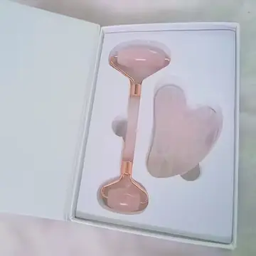 Gua Sha Natural Stone Quartz Jade Massage Roller Faical Massage Tools for Face Board Acupoint Eye Care Body SPA Massager