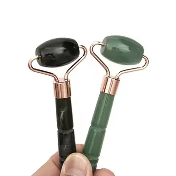 Single Headed Massage Gua Sha Jade Facial Roller Face Lift Up Skin Care Tool