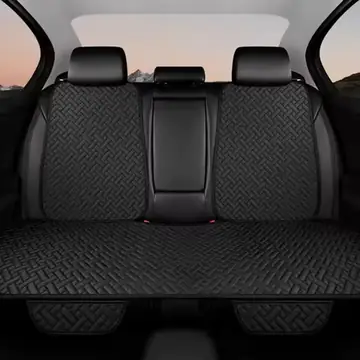 Car Seat Cushion, All Season Universal Linen, Driver's Seat Cover, Small Waist, Single Piece Three Piece Set, Half Pack