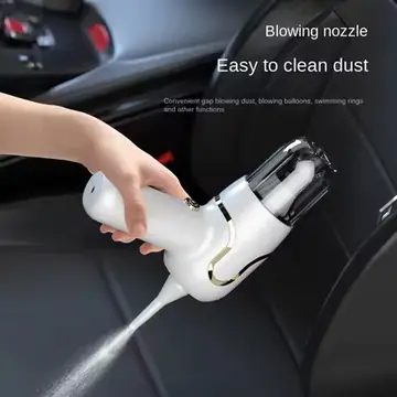 Portable Handheld Vacuum 5000Pa Cordless Car Vacuum Cleaner With Brushless Motor 4 In 1 For Keyboard, Home, Pet And Car