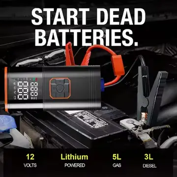BELIBUY Portable Air Compressor 150 PSI Car Tyre Inflator Dual-Cylinder Design for All Vehicles Outdoor Tyre Emergency Use