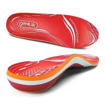 Orthopedic Sport Insole Plantar Fasciitis Flat Foot High Arch Support Men Women Sneaker Orthotic Plantillas Insert Shoe Sole