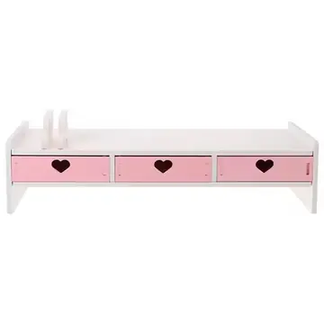 1Pcs Computer Screen Riser Stand with Drawer Monitor Elevator for Desk Organization Heavy Duty Stable Structure Comfortable