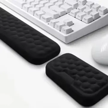Keyboard wrist Rest Memory Foam Keyboard Mouse wrist Rest Ergonomic Design Wrist Pad for Computer Keyboard Laptop Wrist