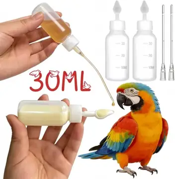 30ml Baby Bird Feeder Set, Parrot Milk Powder Feeder, Baby Bird Feeding Device, Bottle with Scale, Bird Feeding Spoon, Feeding Tube, Bird Feeding Tools