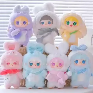 Animal Baby Rabbit YOOKI Warm Bunny Vinyl Face Blind Box Toy Cute Collectible Soft Doll Birthday Gifts