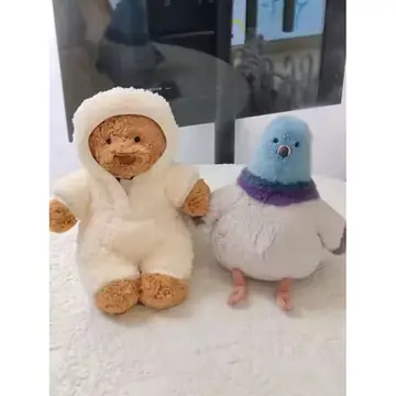 2026 Latest Limited Pre-sale First Series Plush Toys Barcelona Bear, Daffodil Set, Pigeon, Soothing Fragrance Bonnie Rabbit