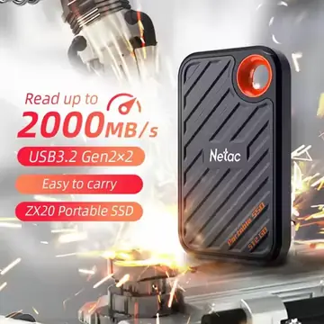 Netac External Hard Drive SSD 1tb 2tb Portable SSD 512G 250GB Hard Disk Solid State Drive for Laptop