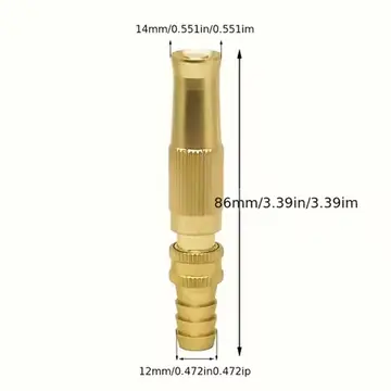 Universal Garden Sprinkler Nozzle Adjustable Valve Connector Multi-Functional Watering System For Car Wash Plants Lawns
