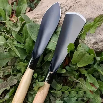 Garden Shovel Tool Set For Planting And Weeding, Metal Body And Wood Handle Garden Shovel Multi-purpose Manganese Steel Shovel