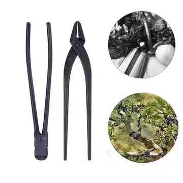 2pcs/set Garden Pruning Wire Drawing Pliers Shears Wire Cutter Thick Branches Cutter Scissors Bonsai Tools Jin Pliers 210mm
