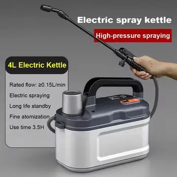 5L/4L Electric Sprayer Automatic Garden Plant Mister 360 Rotating Watering Irrigation Pot Rechargeable Irrigation Water Sprayer