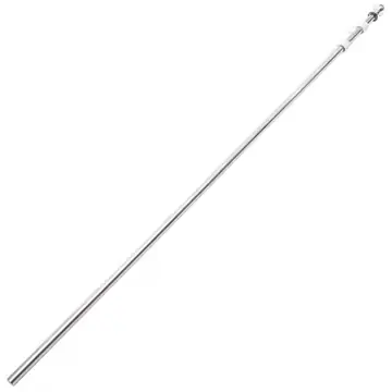1Set Stainless Steel Flagpole Kit Sturdy Weatherproof Detachable Flag Pole for House Roof Truck Boat Outdoor Flag Display Rack