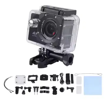 JABS-EK7000 4K30FPS 20MP Wifi Action Camera Waterproof Underwater Camera Remote Control 4X Zoom Support External Microphone