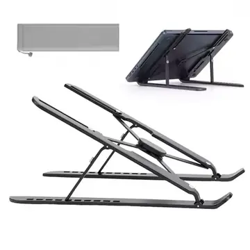 Foldable Laptop Stand 10 Level Adjustable Portable Notebook Bracket Support Base Aluminum Holder Stand For Macbook Laptop PC