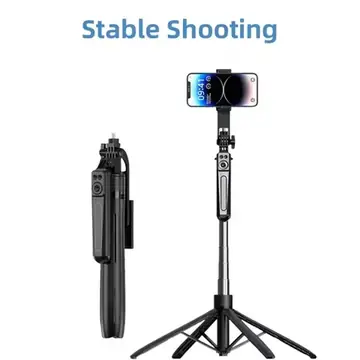 COOL DIER New Tripod for Smartphone Camera,Tripods Stand with Bluetooth Shutter,Wireless Selfie Stick Brackets with Phone Holder