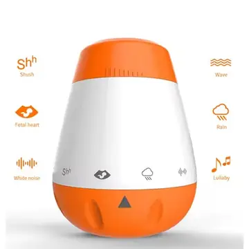 Baby White Noise Machine Smart Music Voice Sensor Infants Bad Sleep Helper Therapy Sound Monitor Generator for Baby Adult