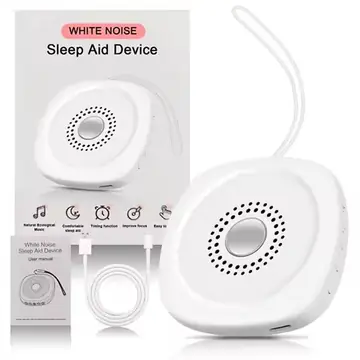 Portable Sleep Aid White Noise Device for Infants and Children with Various soothing Sounds Night Stress Relief and Relaxation