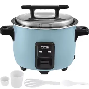 SucceBuy 8L 10L 13L Commercial Rice Cooker with Aluminium Nonstick Inner Pot 24-Hour Keep Warm for Restaurant Buffet