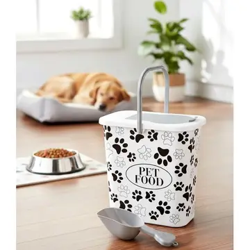 10l Printed Pet Food Storage Container