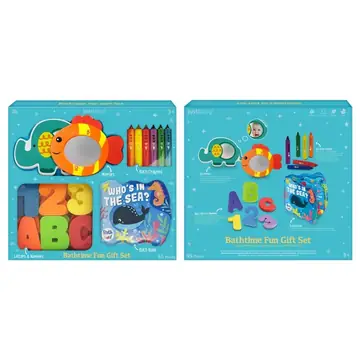 12 pieces Baby Bath Time SeT- 45pk - Baby Beauty & Care Items