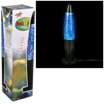12 pieces Mini Sparkle Lamp 12.5-inch - Blue 12/27 - Lamps and Lanterns