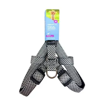 Vibrant Life Grey Medium Padded Pet Harness