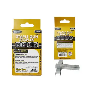144 Pieces Staple Gun Staples 1500-Piece 10x10mm Long - Staples & Staplers