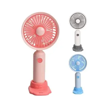 Handheld Fan Phone Holder Desktop