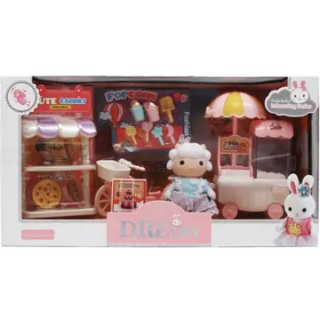 3.25-Inch Sheep W/ Accss In Window Box