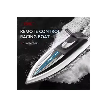 2.4G LSRC-B8 RC High Speed Racing Boat Waterproof Rechargeable Model Electric Radio Remote Control Speedboat Toys for boys 14Y+
