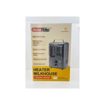 2 Pieces Milkhouse Space Heater 1300w - 1500w - Electric Fans