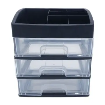 Organizer 3 Drawers - Black