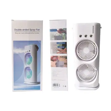 Double Fan With Mister And Strap