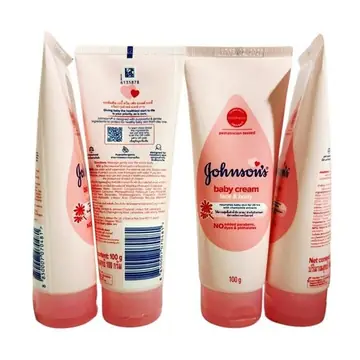 24 Pieces 100gm Johnsons Baby Cream Regular Tube - Baby Beauty & Care Items