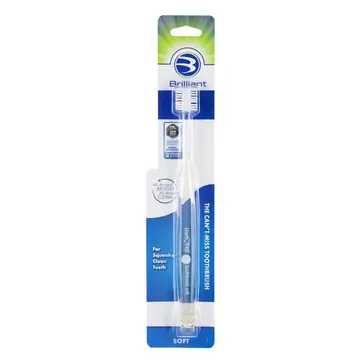 Brilliant Soft Toothbrush - Clear