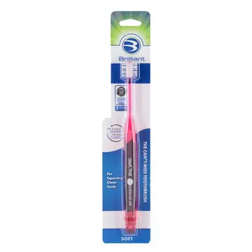 Brilliant Soft Toothbrush - Red
